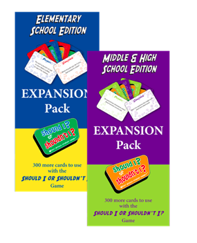  Should I? Shouldn't I? Expansion Packs